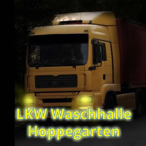 Bild: Straßenstaub in der LKW Waschhalle Hoppegarten entfernen