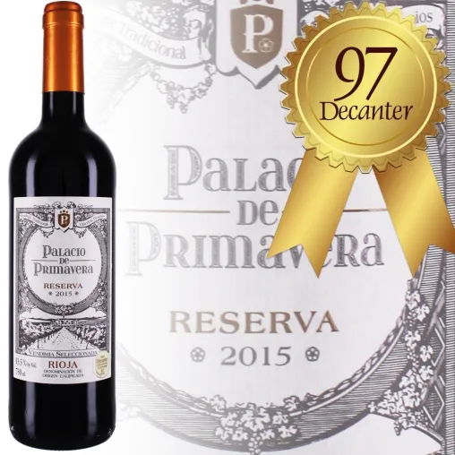 Bild: Hohe Bewertung der Wein-Fachzeitschrift Decanter für unbekannte Rioja Reserva