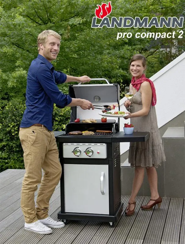 Der neue pro compact 2 von Landmann passt ideal auf nahezu jeden Balkon