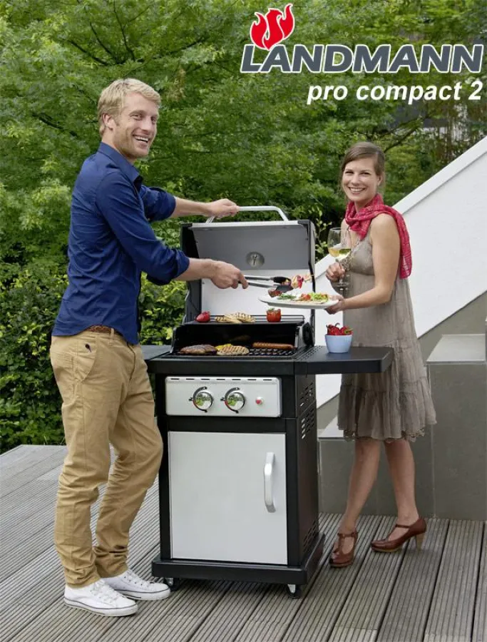 Der neue pro compact 2 von Landmann passt ideal auf nahezu jeden Balkon
