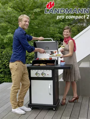 Auf gute Grill-Nachbarschaft mit Landmann Bild: Auf gute Grill-Nachbarschaft mit Landmann