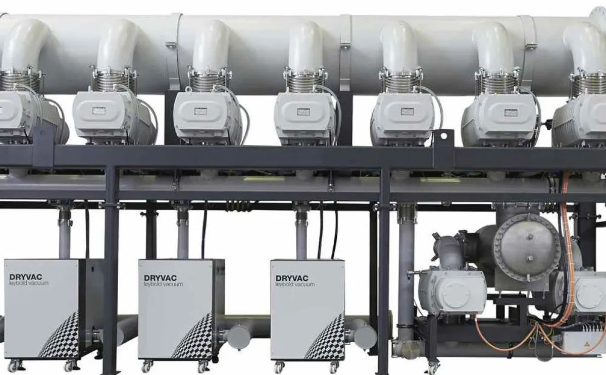 Vakuum Stahlentgasungsanlage © Oerlikon Leybold Vacuum