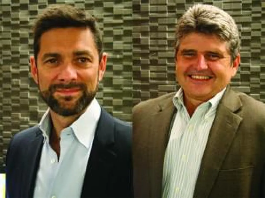 Laurent Uberti, CEO Groupe Acticall, Bert Quintana, CEO Sitel