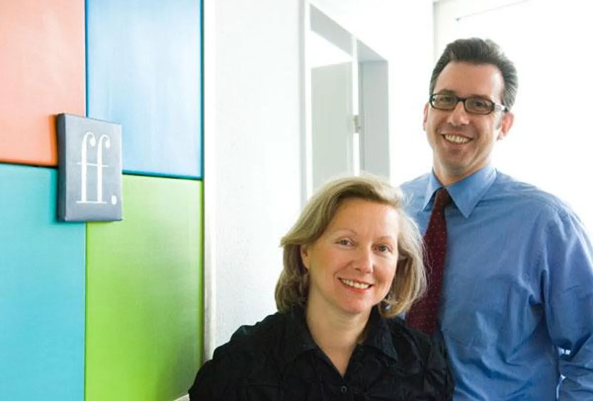 Schauen optimistisch in die Zukunft: Agathe E. Freudl und Alexander Fleischhauer