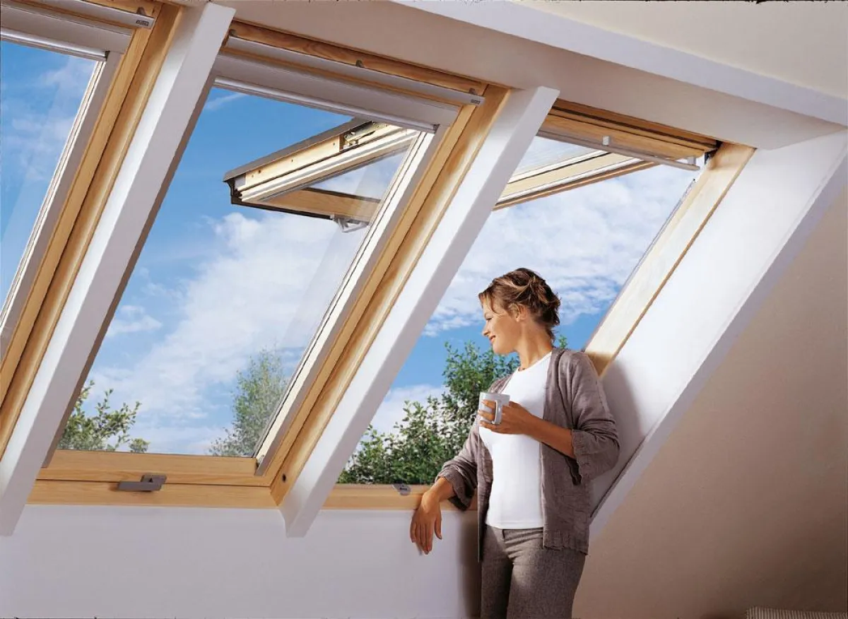 Richtiges Lüften verbessert das Wohnklima und spart Energie. Foto: VELUX Deutschland GmbH