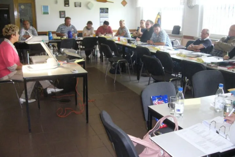 Bild: Vereine beim 1. Vereinsmanagementtag des KSB Salzland in Calbe