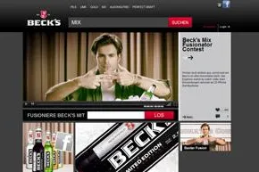 Bild: Beck’s Black Currant startet mit coma online durch
