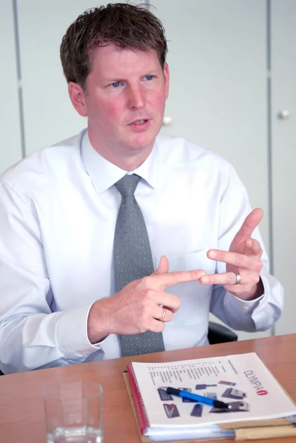 Sven Elvert, Vertriebsleiter bei Olympia