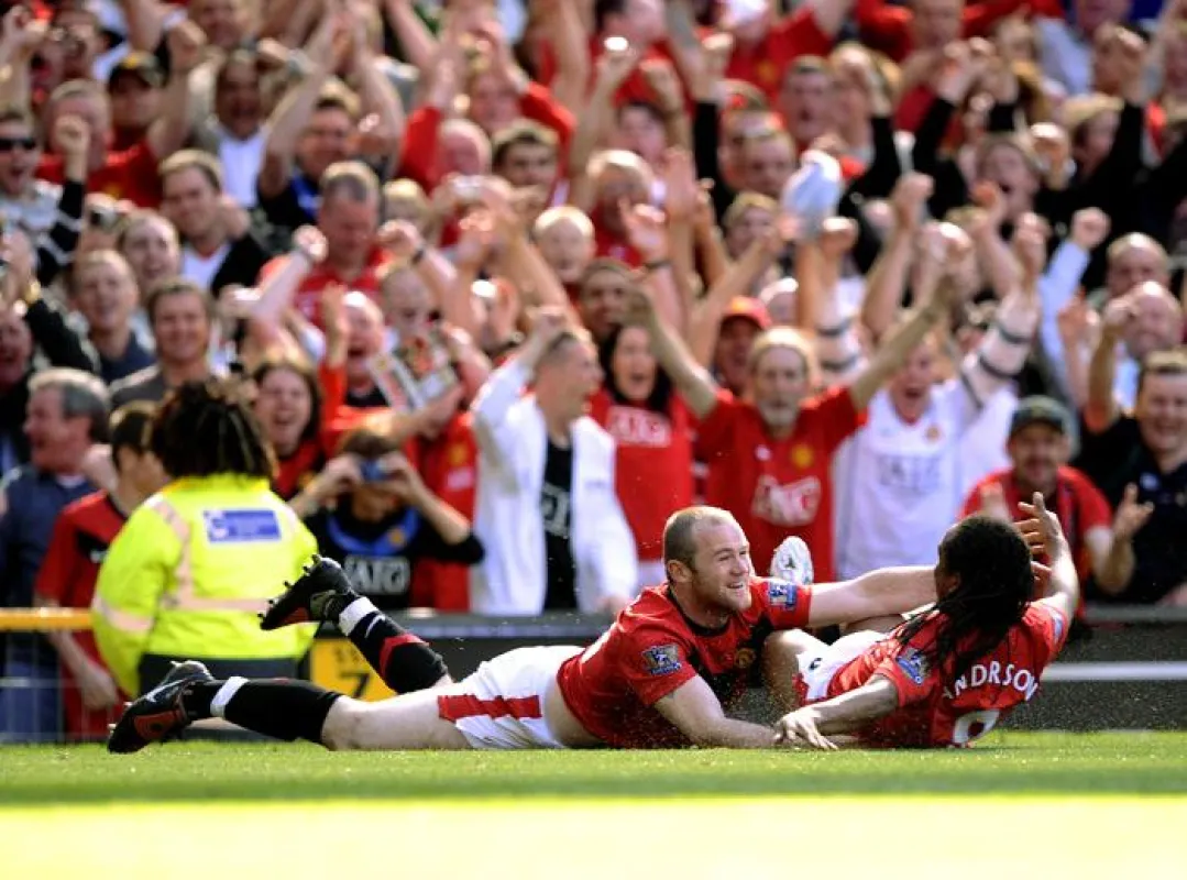 Manchester United - Rooney und Anderson