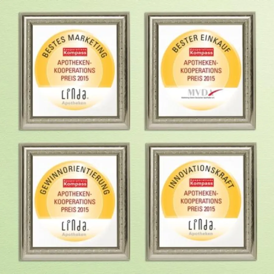 Sempora Medaillen für LINDA und MVDA