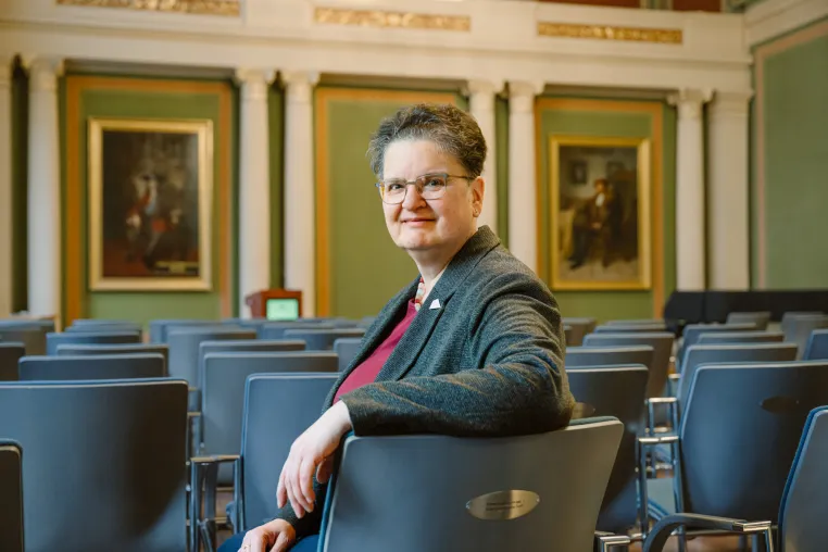 Bild: Zweite Amtszeit: Senat wählt Claudia Becker erneut zur Rektorin der MLU