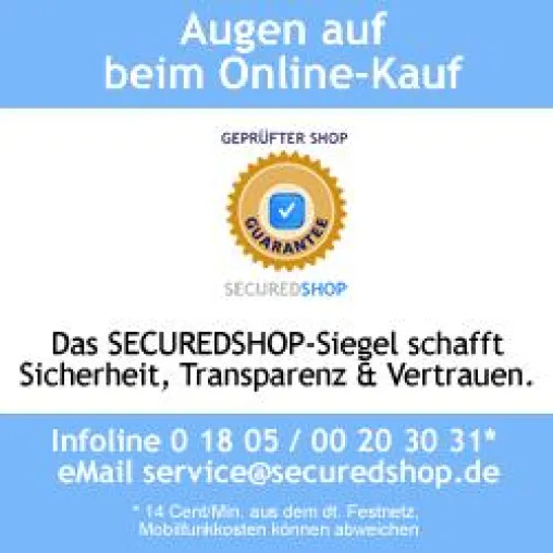 Innovatives Shopsiegel - SECUREDSHOP bietet ab sofort preiswerte Schnell-Checks für Online-Shops Bild: Innovatives Shopsiegel - SECUREDSHOP bietet ab sofort preiswerte Schnell-Checks für Online-Shops