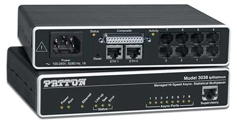 Patton macht V.24-Equipment mit IP zukunftssicher Bild: Patton macht V.24-Equipment mit IP zukunftssicher