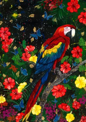 Bild: Ausstellung von Nadia Schreiner in der Valentiny Foundation Luxembourg