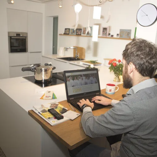 Bild: Homeoffice - Chance mit Risiken