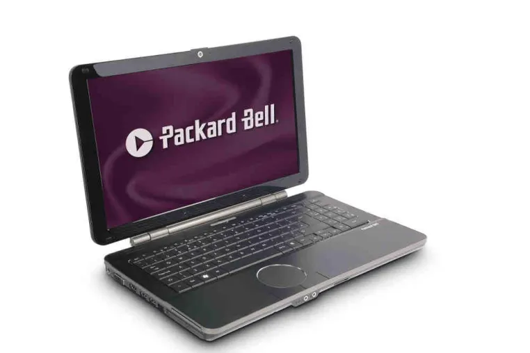 Packard Bell Notebook mit 16:9 Format Bild: Packard Bell Notebook mit 16:9 Format
