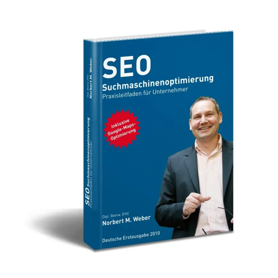SEO Buch von Norbert Weber