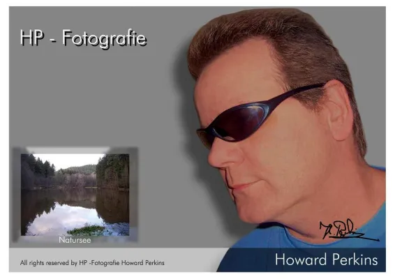 Bild: Autogrammkarten von Howard Perkins