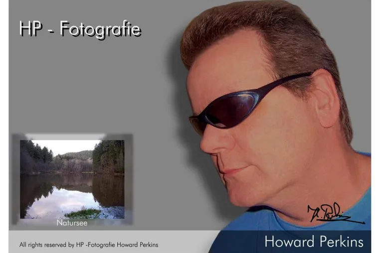 Bild: Autogrammkarten von Howard Perkins