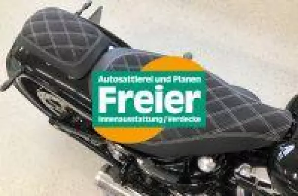 Bild: Die Autosattlerei Freier sorgt für glückliche Biker - mit individuellen Lösungen für Sitzbank, Sattel und mehr
