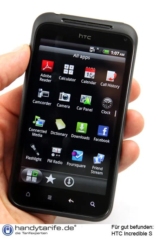 Für gut befunden: HTC Incredible S
