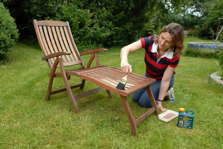 Frischer Look für Teakholz-Möbel Bild: Frischer Look für Teakholz-Möbel