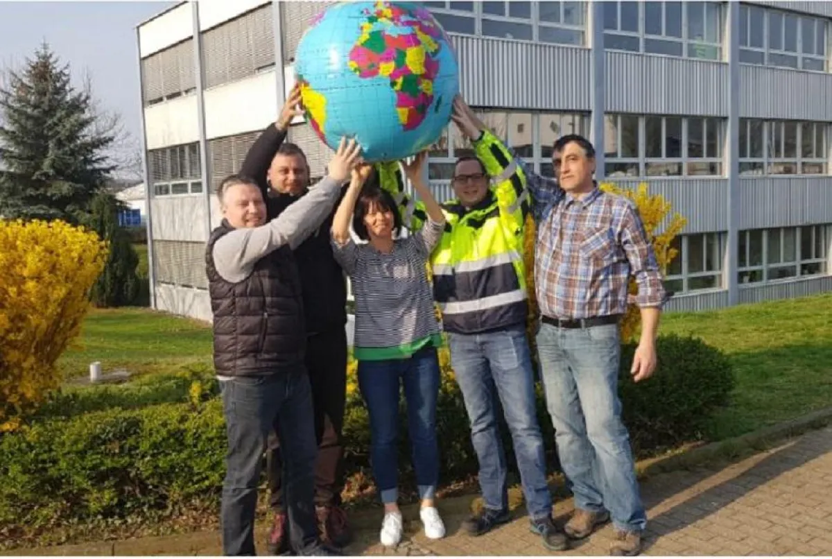 Das Umweltteam von Losberger De Boer trägt Verantwortung