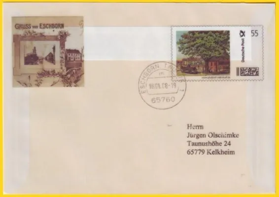 Bild: Die Einführung des Plusbrief Individuell - Moderne Postgeschichte