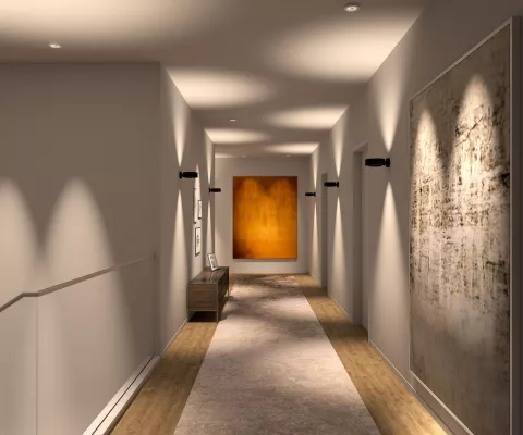 Bild: Licht im Flur: Orientierung und Raumwirkung