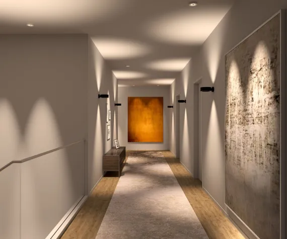 Bild: Licht im Flur: Orientierung und Raumwirkung