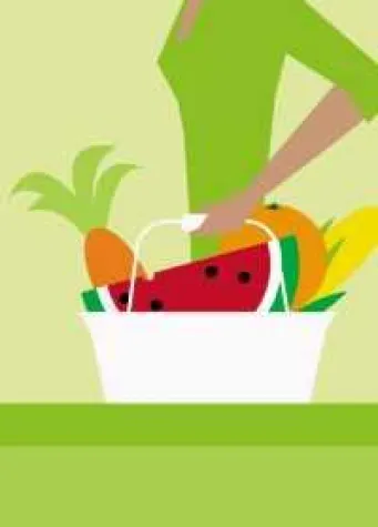 Bild: Staatssekretärin beim Karlsruher Lebensmittelsymposium 2007