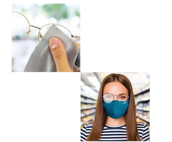 Bild: Antibeschlag-Microfasertuch als Werbemittel