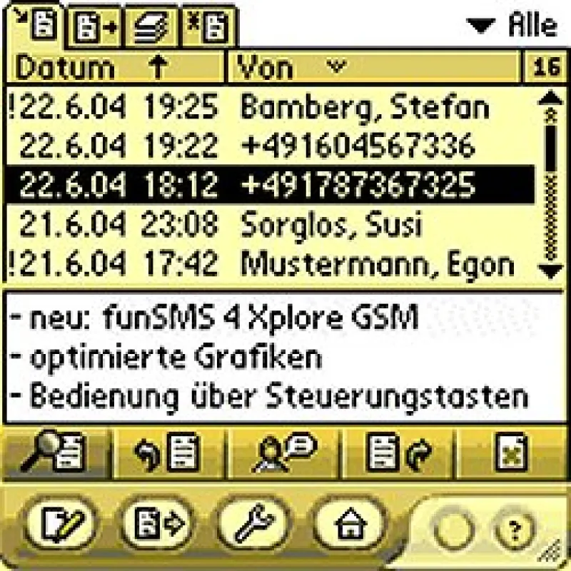 funSMS 4 Xplore GSM - Der SMS-Manager