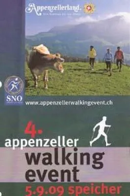 Bild: Bekanntes und Top-Sportler werden sich zum 4. Appenzeller Walking Event treffen