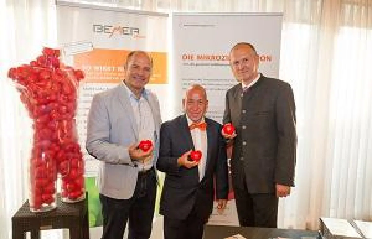 V.l.n.r.: Marc Giradelli, Markus Grabner und Hans-Christian Winkler. Foto: Sven Posch Fotografie