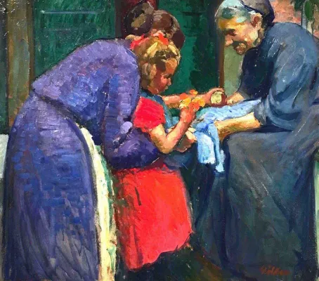 Bild: Eine Entdeckung - Ein Gemälde von Franz Nölken im Museum Wilhelm Morgner in Soest