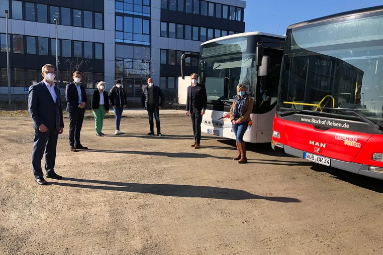 Bild: Familiengeführtes Busunternehmen in Fallersleben