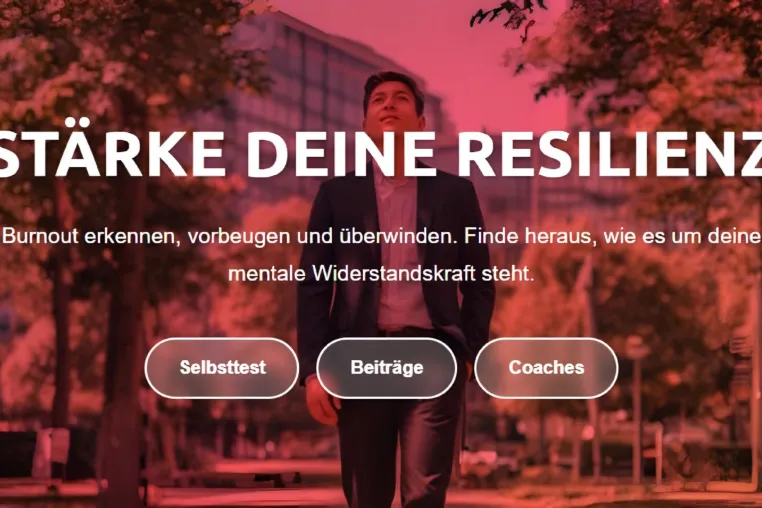 Bild: Resilienz-Special auf coachverzeichnis.com: Jetzt kostenloser Burnout-Check & Tipps für mentale Stärke.