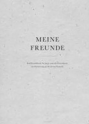 Bild: Meine Freunde - ein erwachsenes Freundebuch