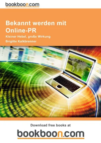 Bild: Bekannt werden mit Online-PR - Jetzt als kostenloses E-Book