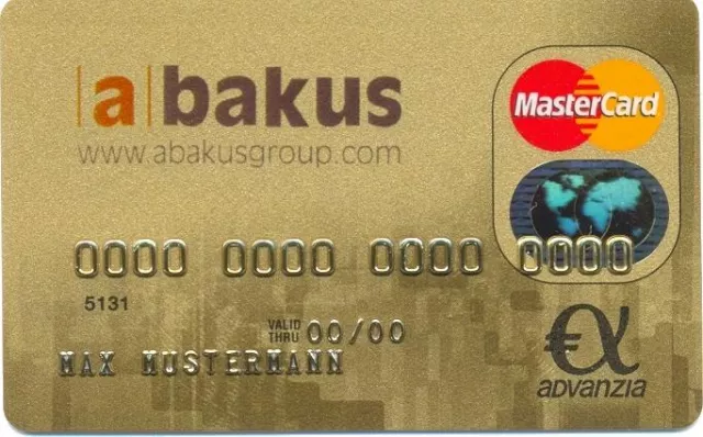 Erfolgreicher Start der gebührenfreien ABAKUS MasterCard Gold Bild: Erfolgreicher Start der gebührenfreien ABAKUS MasterCard Gold