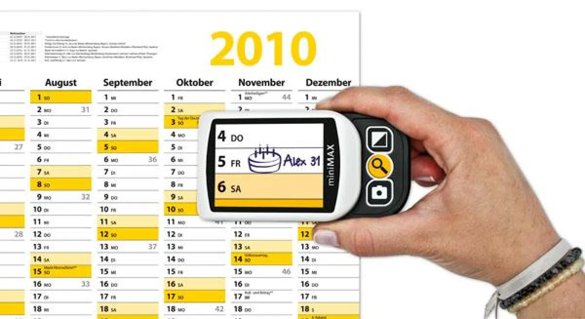 Vergrößert lesen mit miniMAX