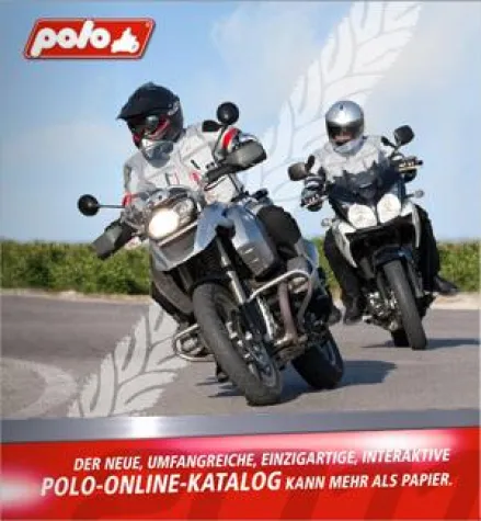 Bild: POLO-Online-Katalog 2011 am Start: Virtuell durch die Motorradwelt blättern