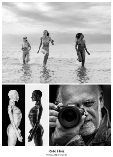 Bild: Reto Heiz verzaubert mit emotionaler fineART Fotografie auf der SWISSARTEXPO 2026