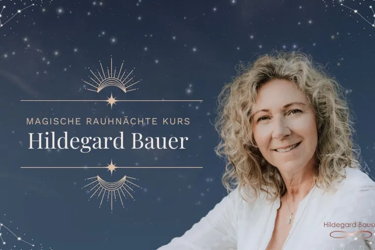 Stärke und Ruhe in der mystischen Jahreszeit: Hildegard Bauer stellt ihren Onlinekurs für die Rauhnächte vor Bild: Stärke und Ruhe in der mystischen Jahreszeit: Hildegard Bauer stellt ihren Onlinekurs für die Rauhnächte vor