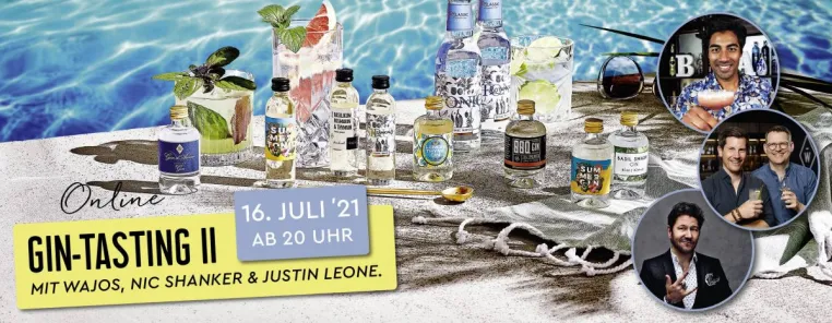 Bild:  Wajos Gin Tasting - Deutschlands erfolgreichstes Gin Tasting geht in die zweite Runde
