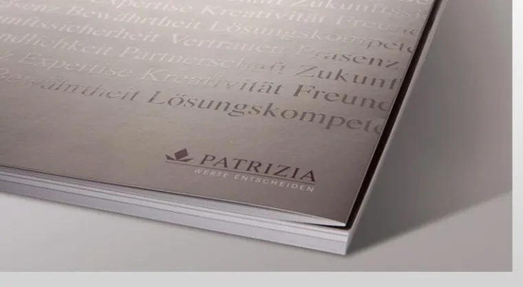 Bild: Designagentur RED konzipiert den Geschäftsbericht der PATRIZIA Immobilien AG