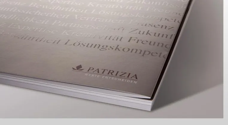 Bild: Designagentur RED konzipiert den Geschäftsbericht der PATRIZIA Immobilien AG