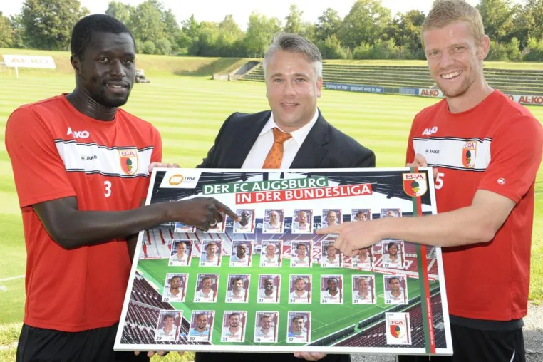 Bild: 1. Liga sammeln: Holen Sie sich jetzt Ihre FCA-Star-Marken