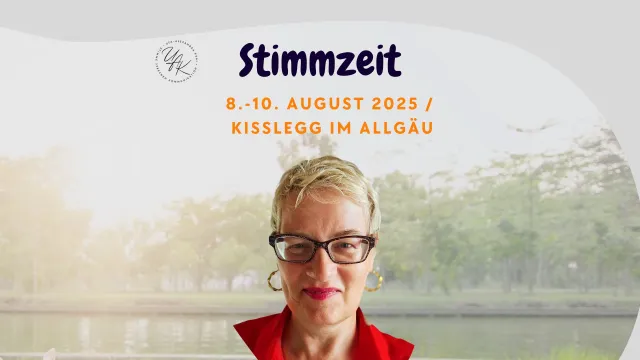 Bild: Stimmzeit – Mini-Sabbatical für Menschen mit Verantwortung: Führung braucht Stimme. Beides braucht Zeit.